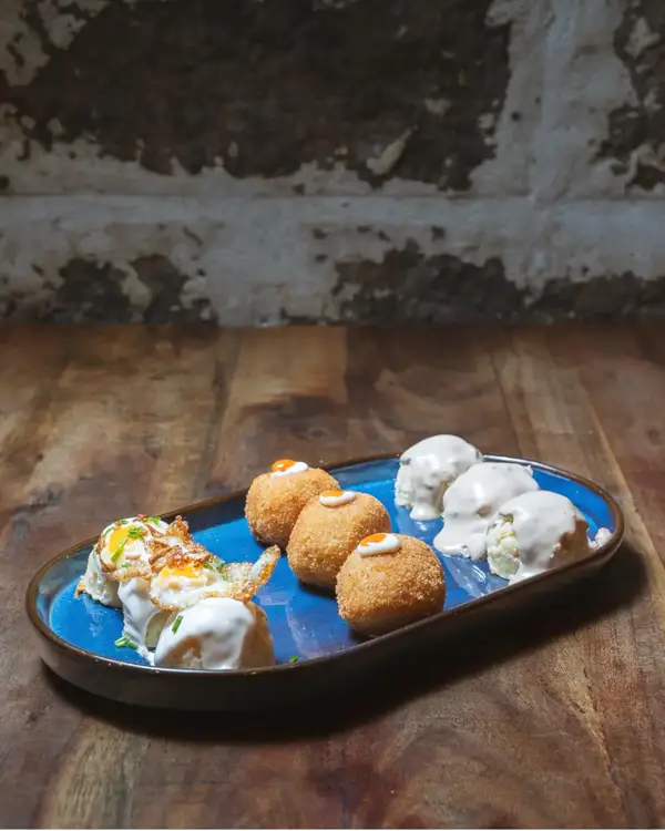 Aperitivo crujiente de la casa, D'Cortés