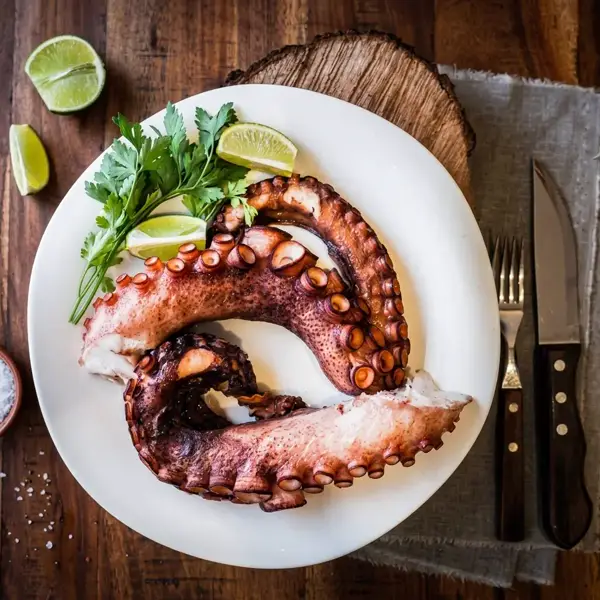 Pulpo a la brasa